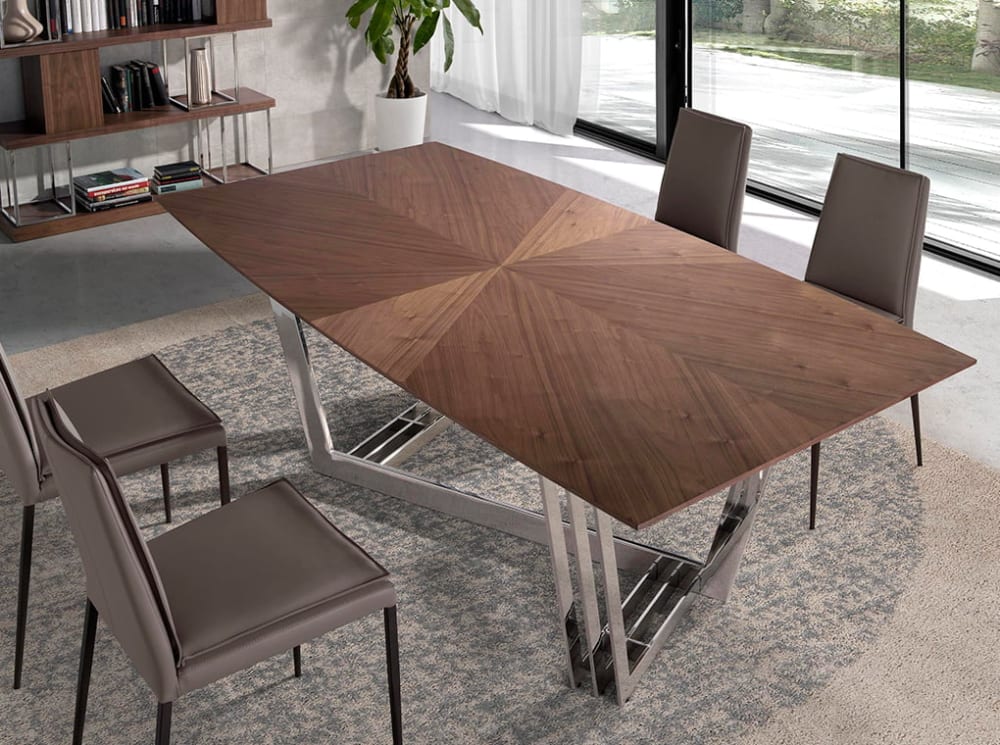 Mesa comedor ovalada barril madera nogal - Maisons du Monde