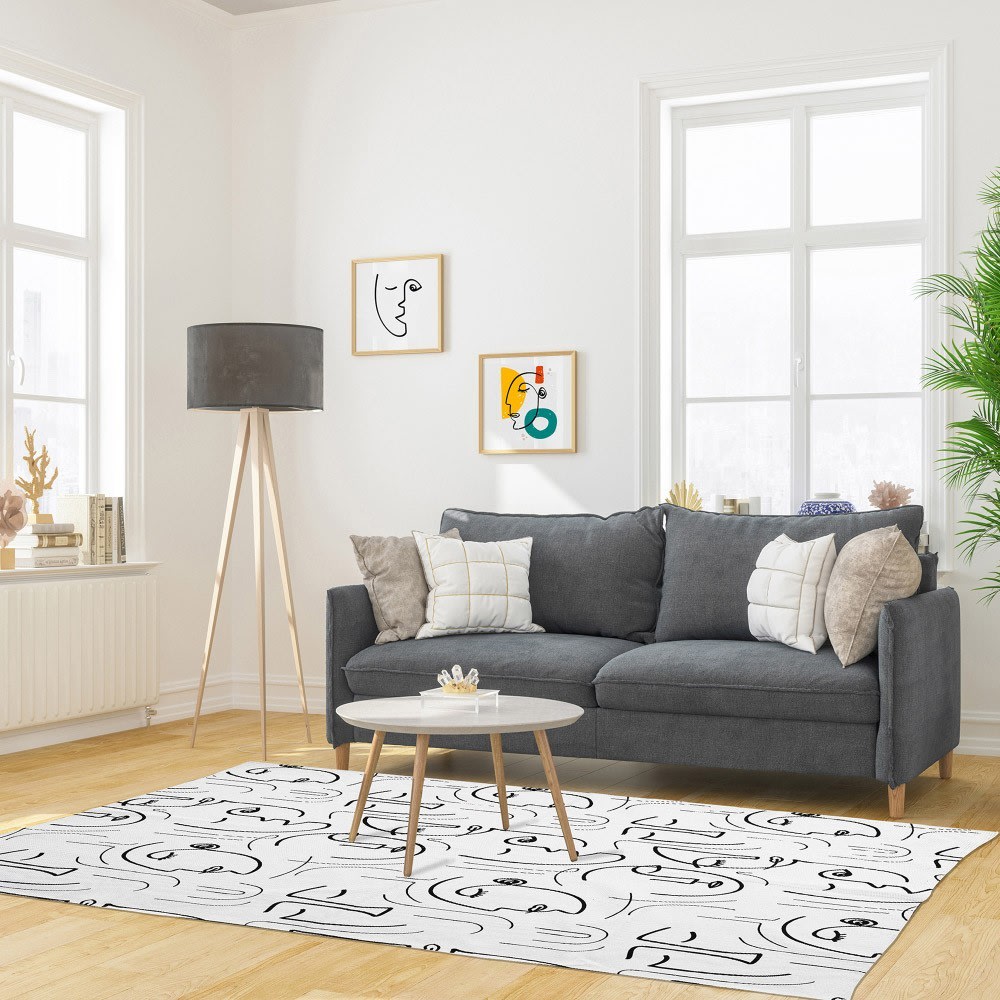Tapis coton 120x170cm — vue 4