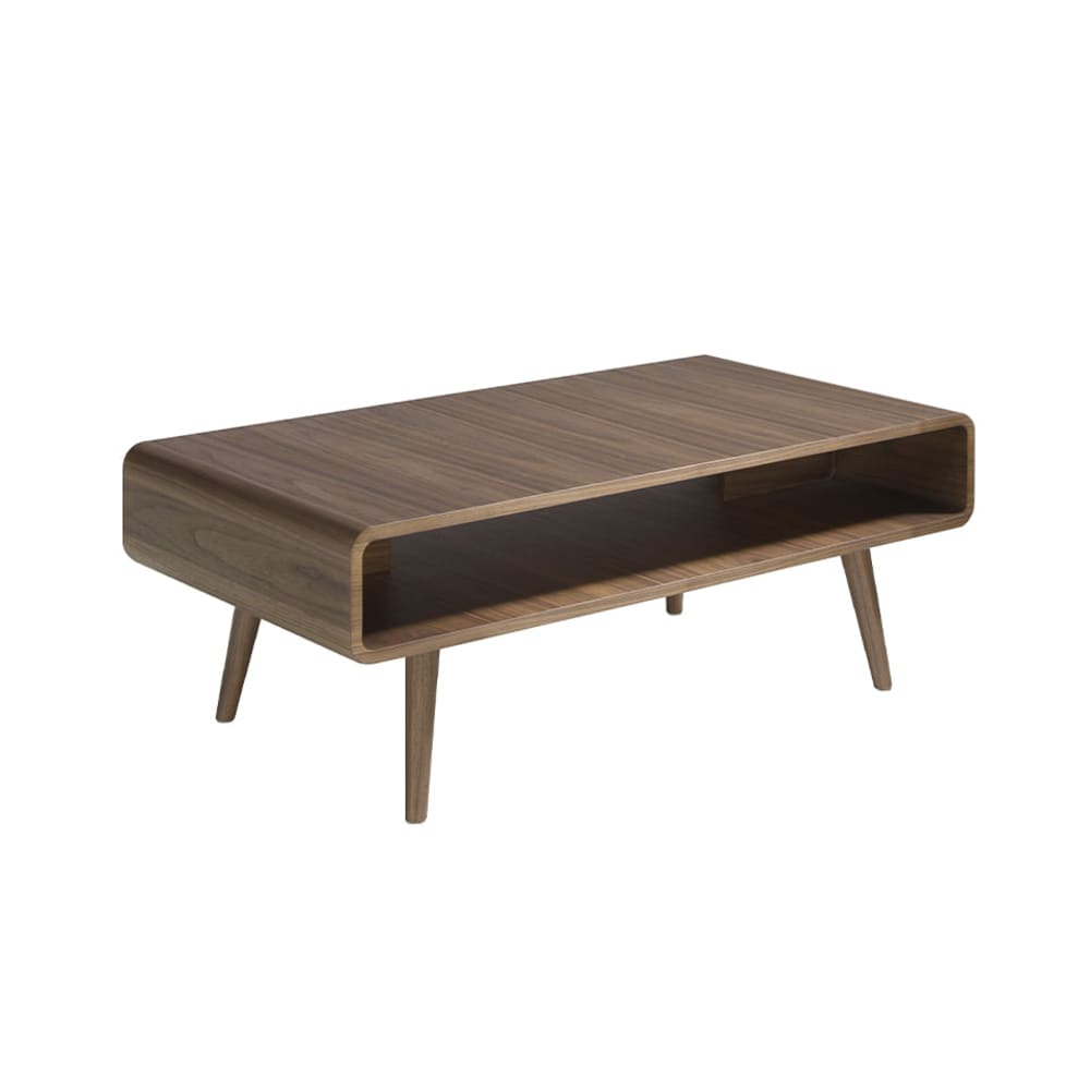 Mesa centro rectangular nogal
