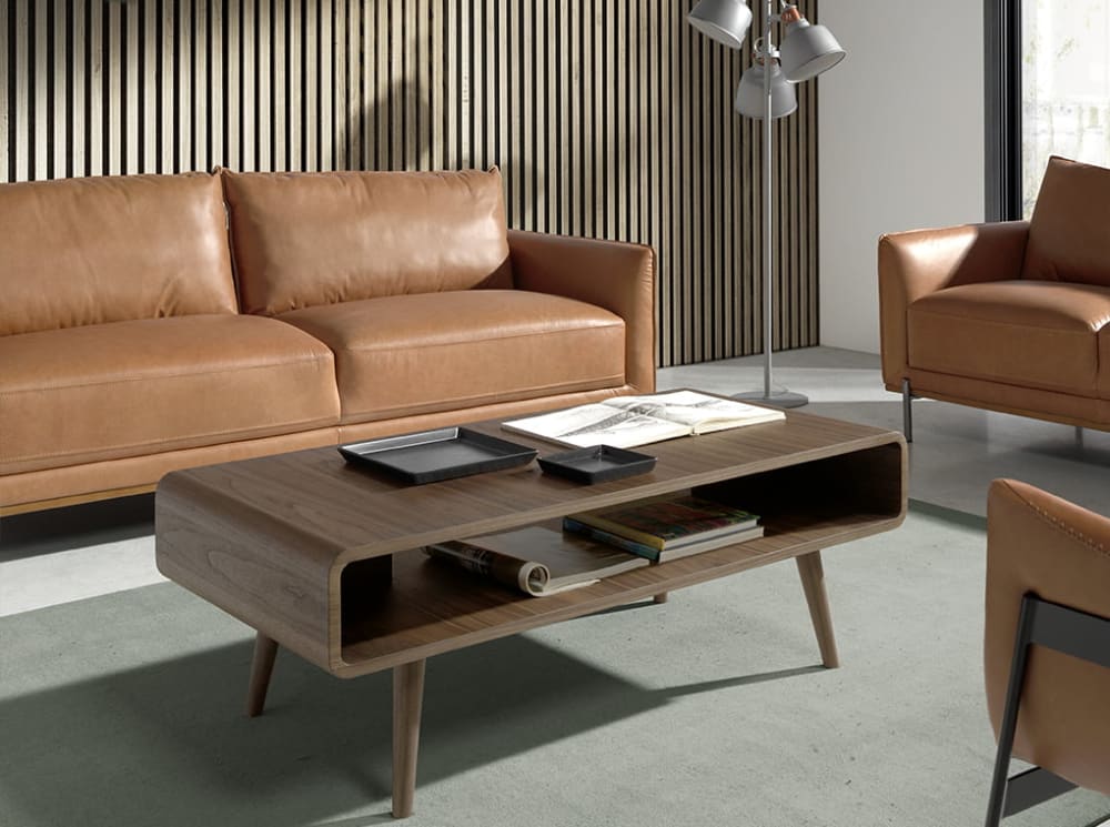Mesa centro nogal revistero - Maisons du Monde