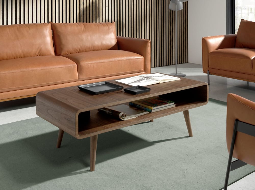 Table basse effet bois noyer - Maisons du Monde