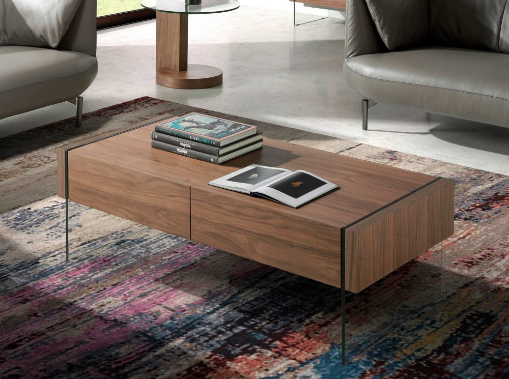 Mesa centro laterales cristal - Maisons du Monde