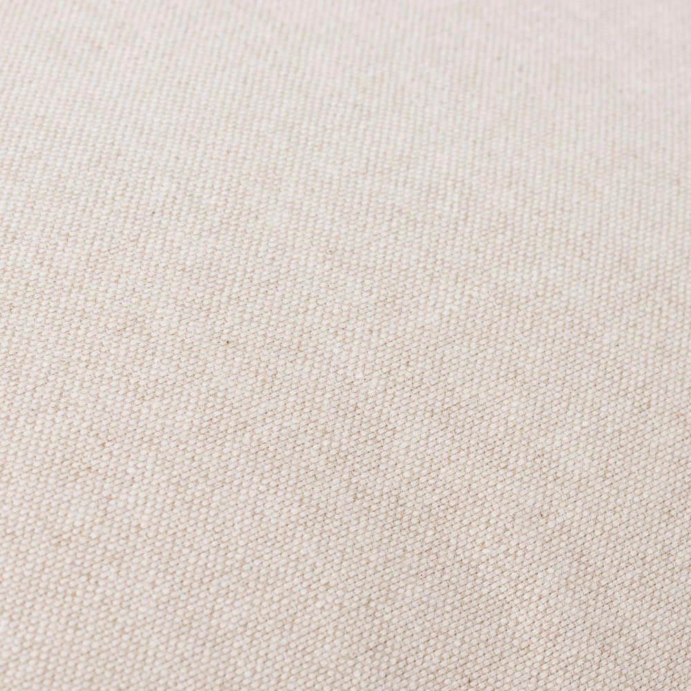 Funda de cojín algodón liso chambray color gris piedra. 45x45cm - Maisons du Monde