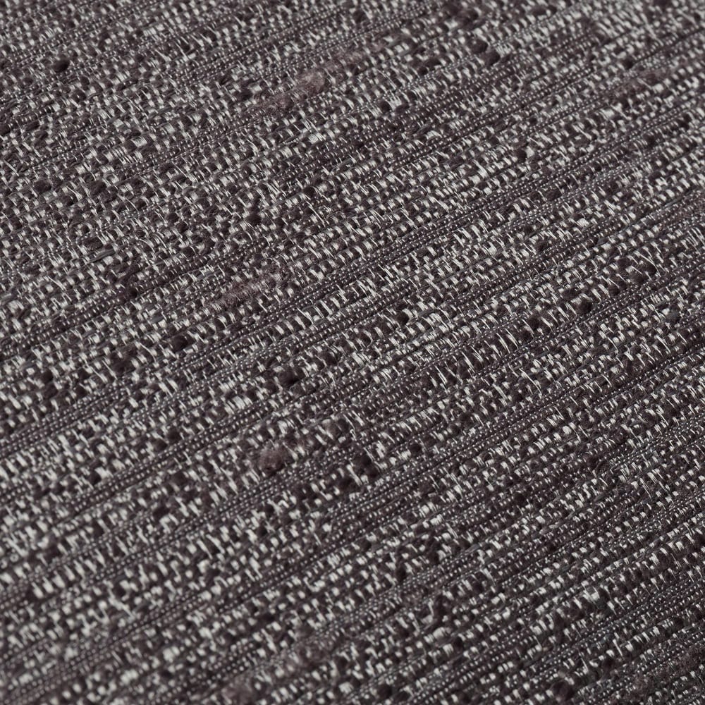 Funda de cojín algodón mezcla color gris oscuro. 30x50cm - Maisons du Monde
