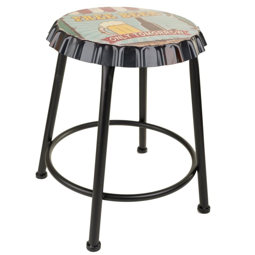 Taburete de metal