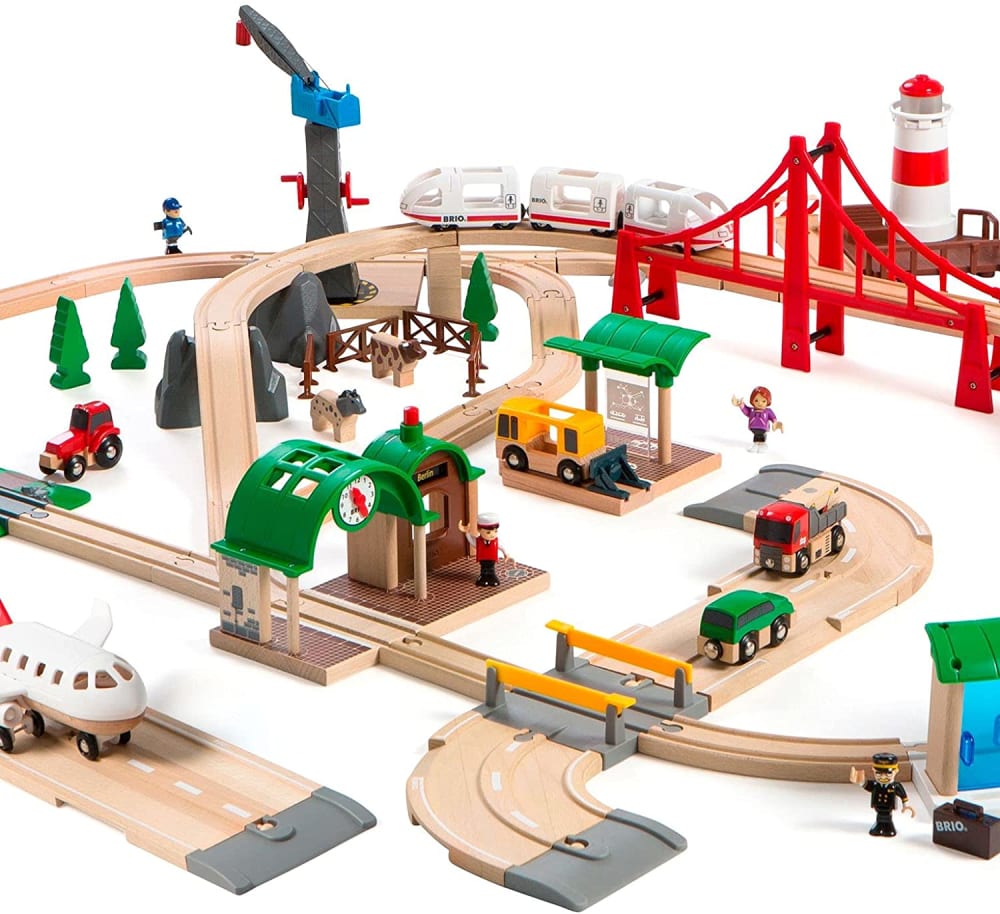 Brio Circuit le monde extraordinaire Beige Bois - 33x49x29cm