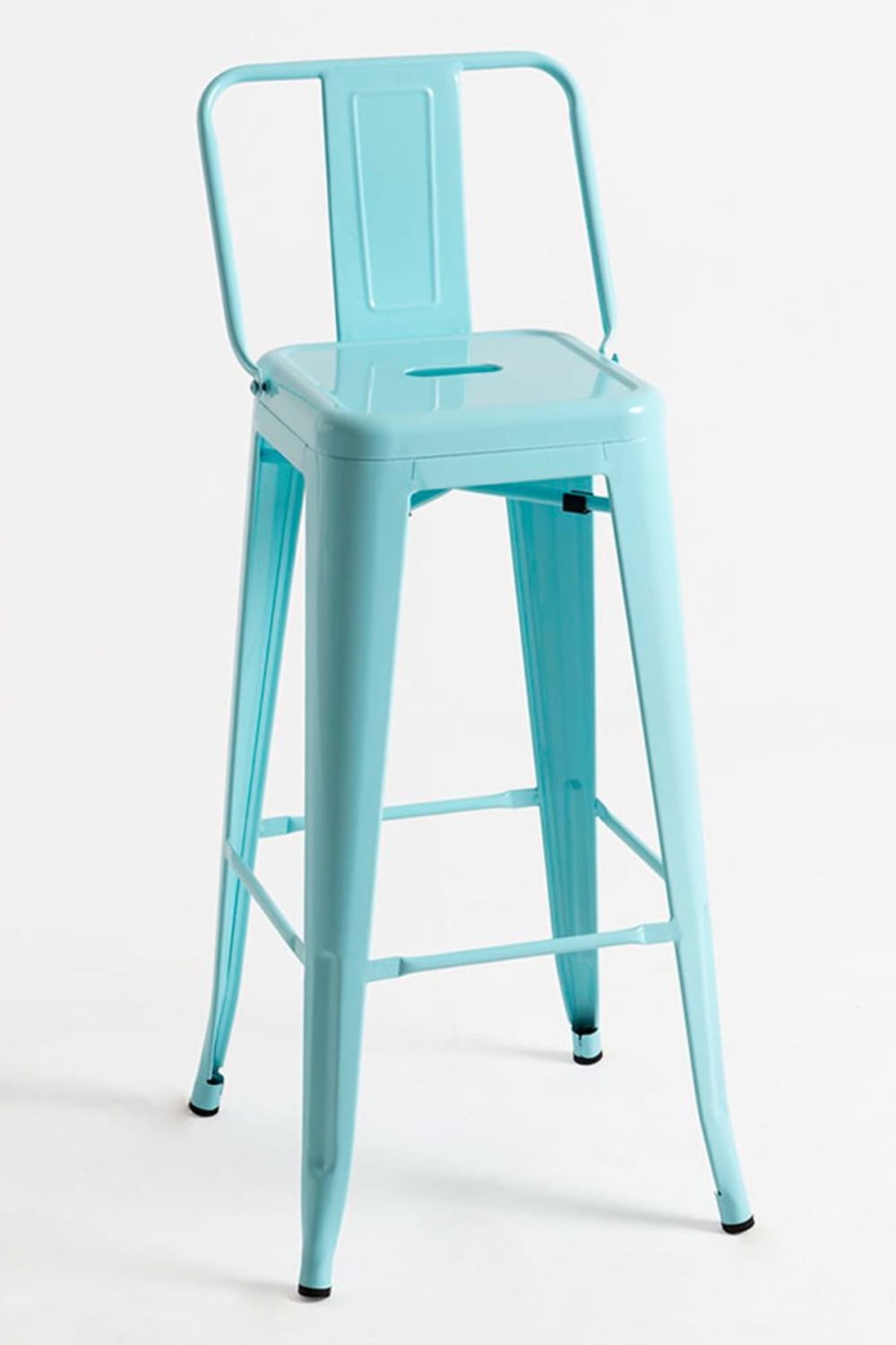 Pack 2 taburetes color azul cielo en acero reforzado - Maisons du Monde