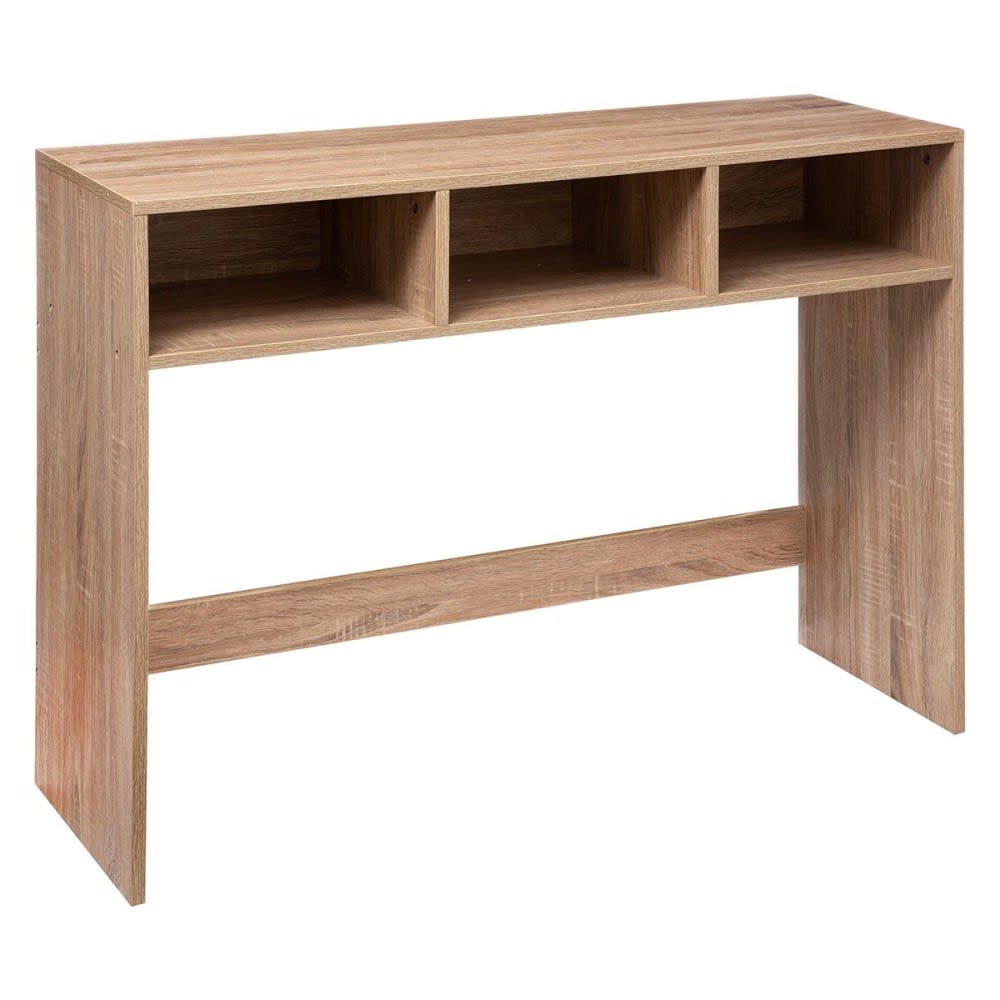 Five Simply smart Console 3 cases naturel Beige Panneau De Particules - 102x75x33cm