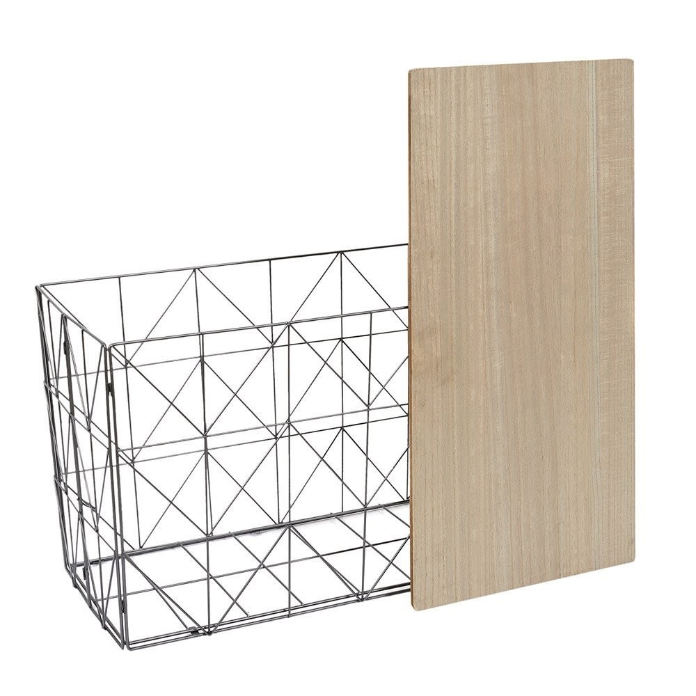 Table pliable filaire gris - Maisons du Monde