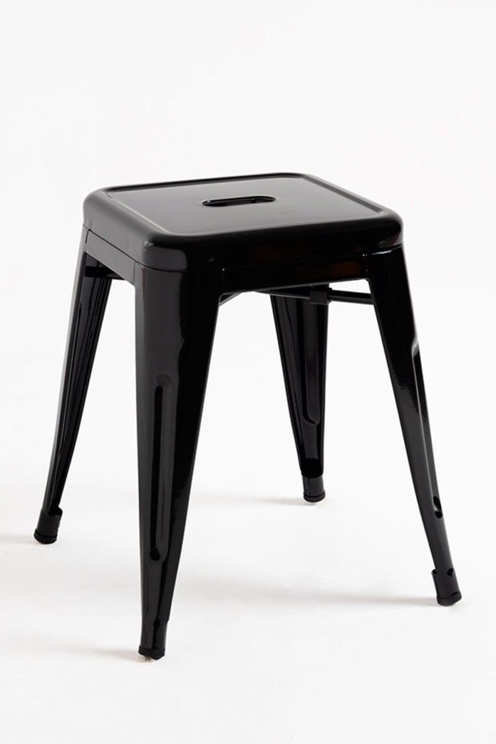 Pack 2 taburetes color negro en acero reforzado - Maisons du Monde