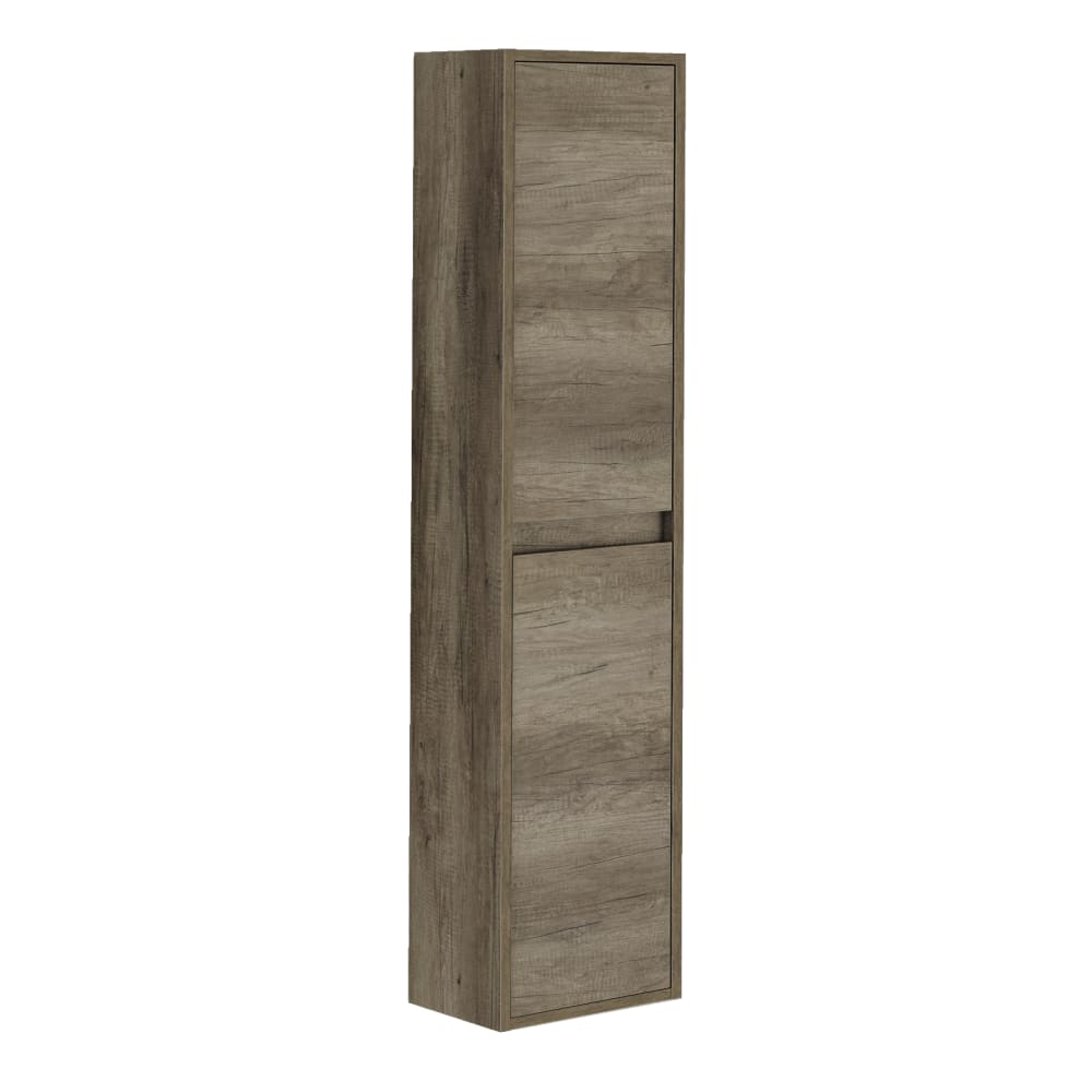 Columna de baño con 2 puertas y 2 estantes nordik