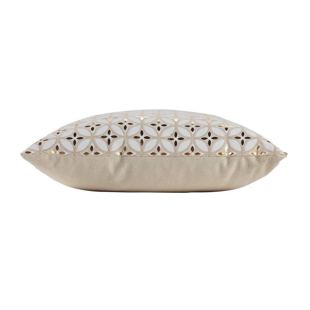 Coussin coton or 45x45cm