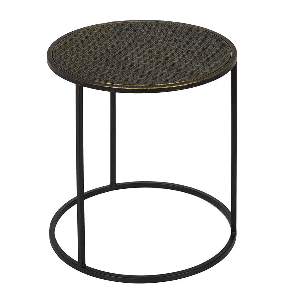 Tables d'appoint gigognes métal - Lot de 2 - Maisons du Monde