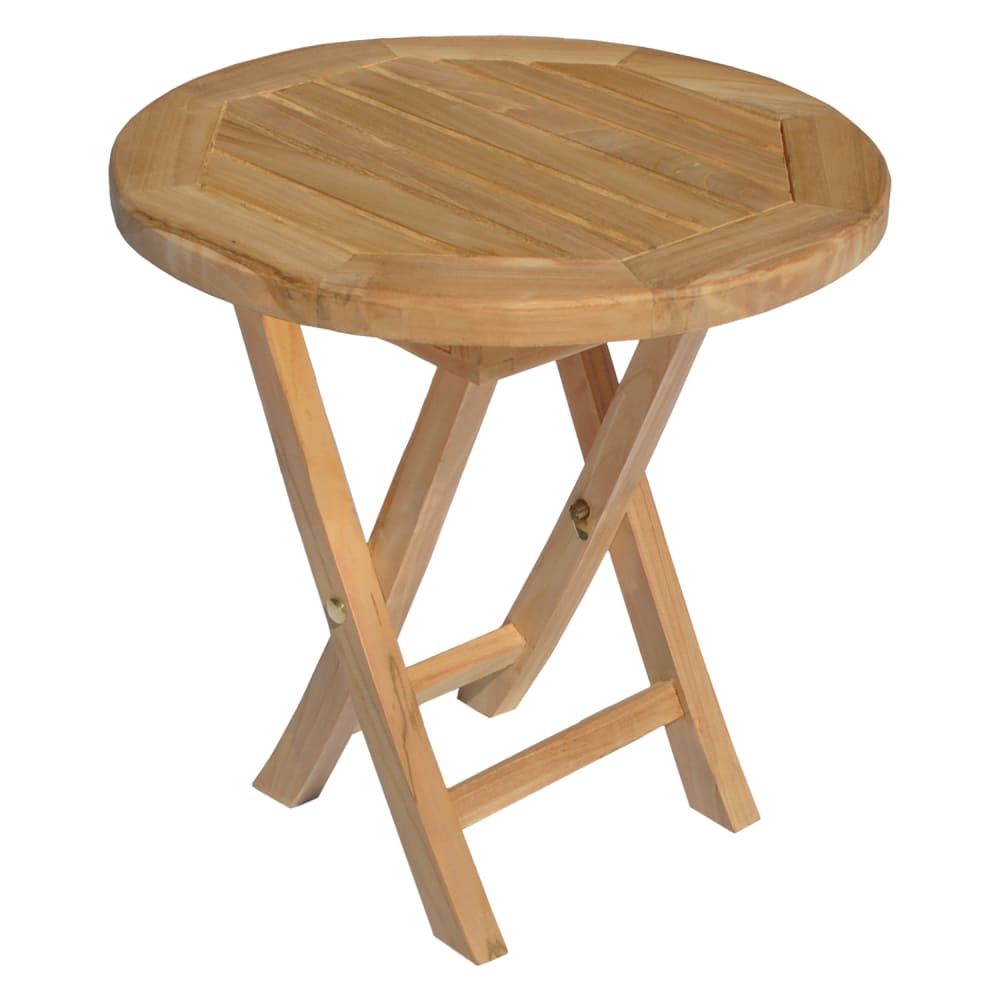 Table d'appoint de jardin - teck