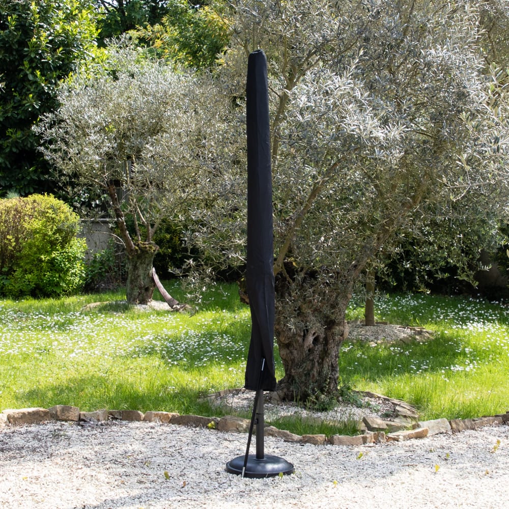 Copertura protettiva da 200 cm per ombrellone dritto, nero -