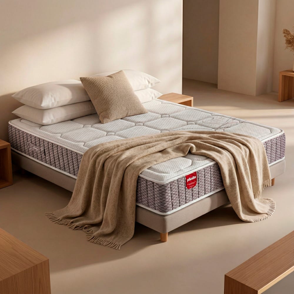 Colchón muelles ensacados 140x200 27cm de altura - Maisons du Monde