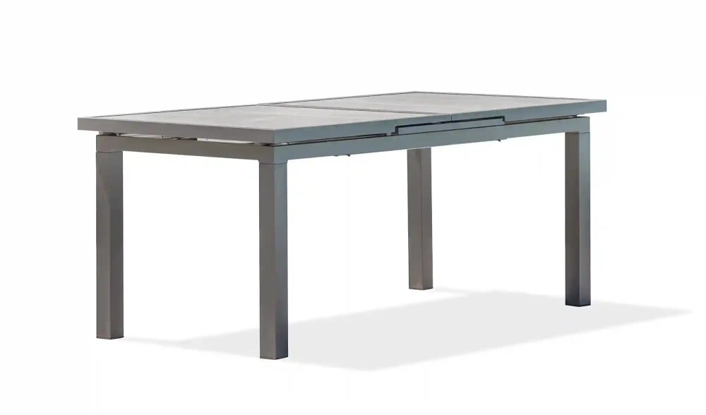 Table de jardin 6 à en aluminium avec plateau céramique - Maisons du Monde