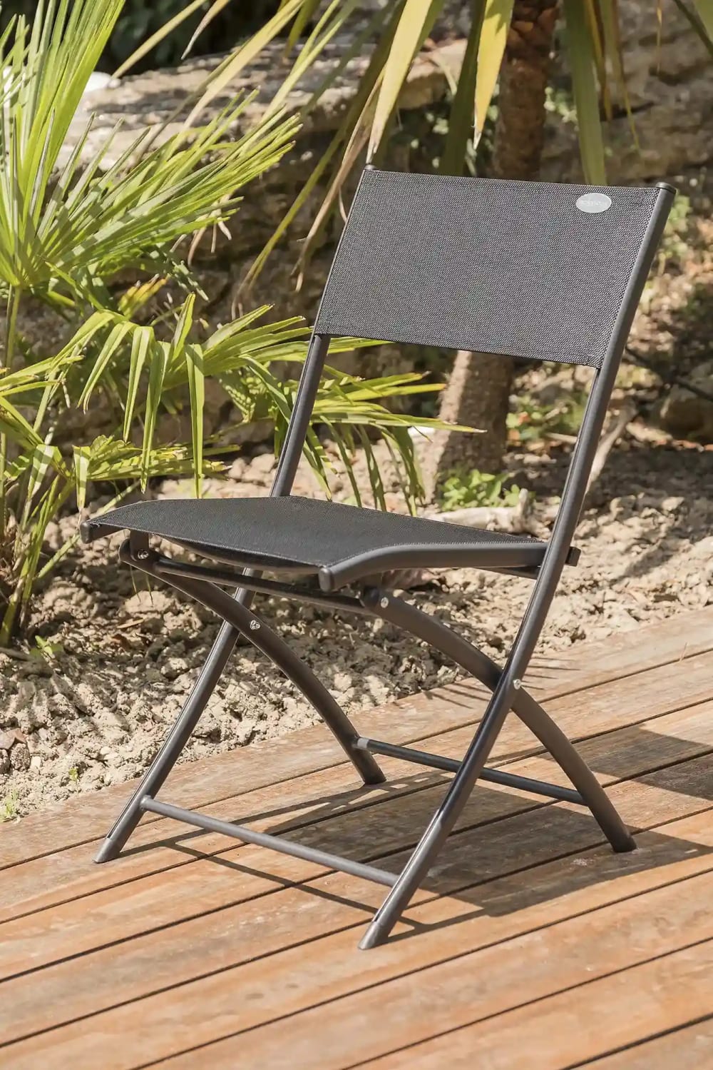 Sedia da giardino pieghevole in alluminio - Modello Contemporaneo - Alluminio