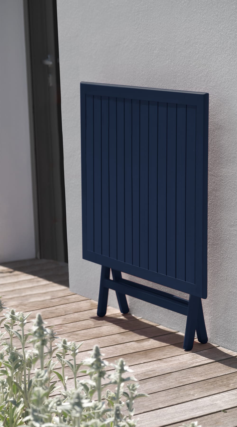 Table de jardin carrée pliante en aluminium - Maisons du Monde