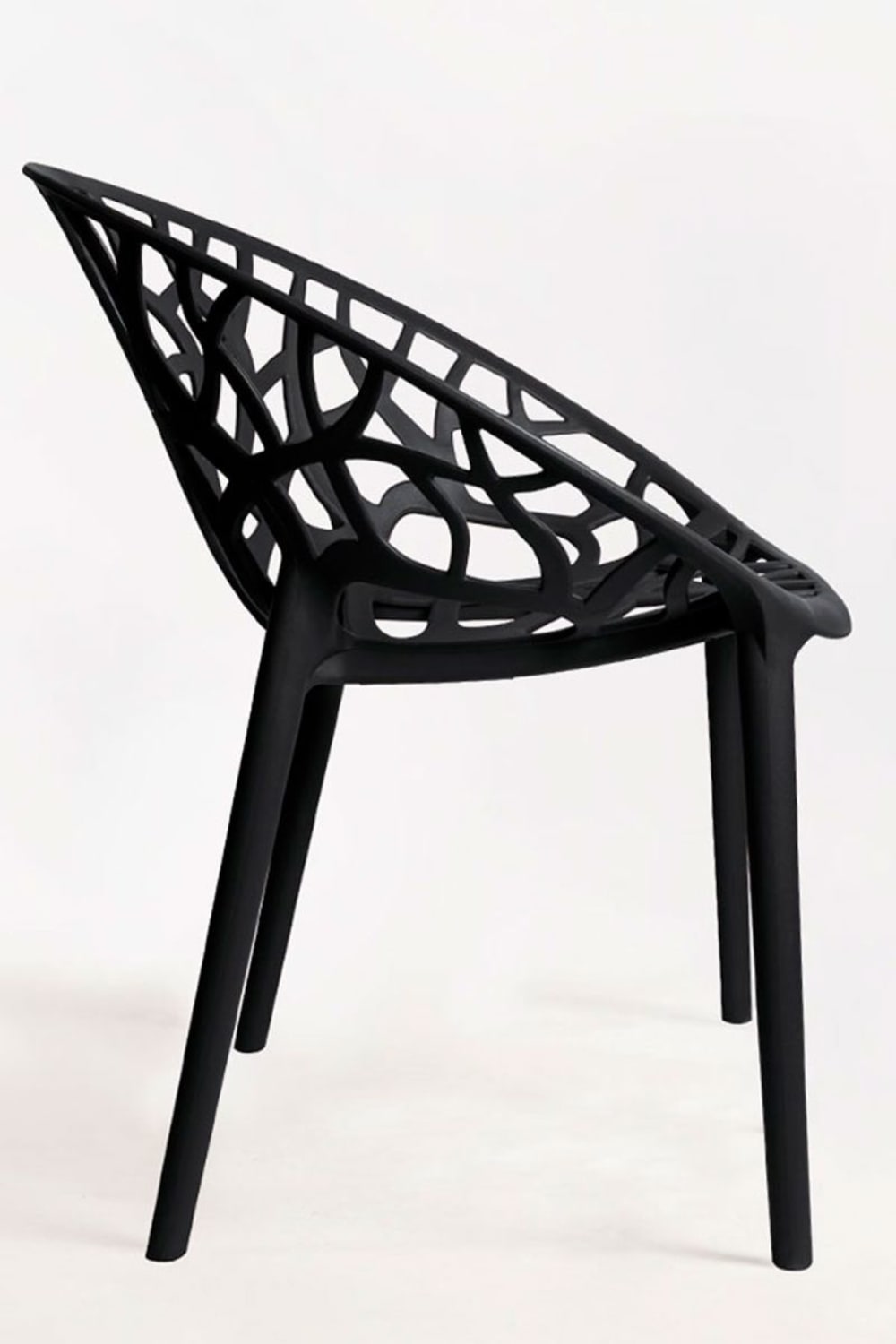 Pack 2 sillas color negro en polipropileno - Maisons du Monde