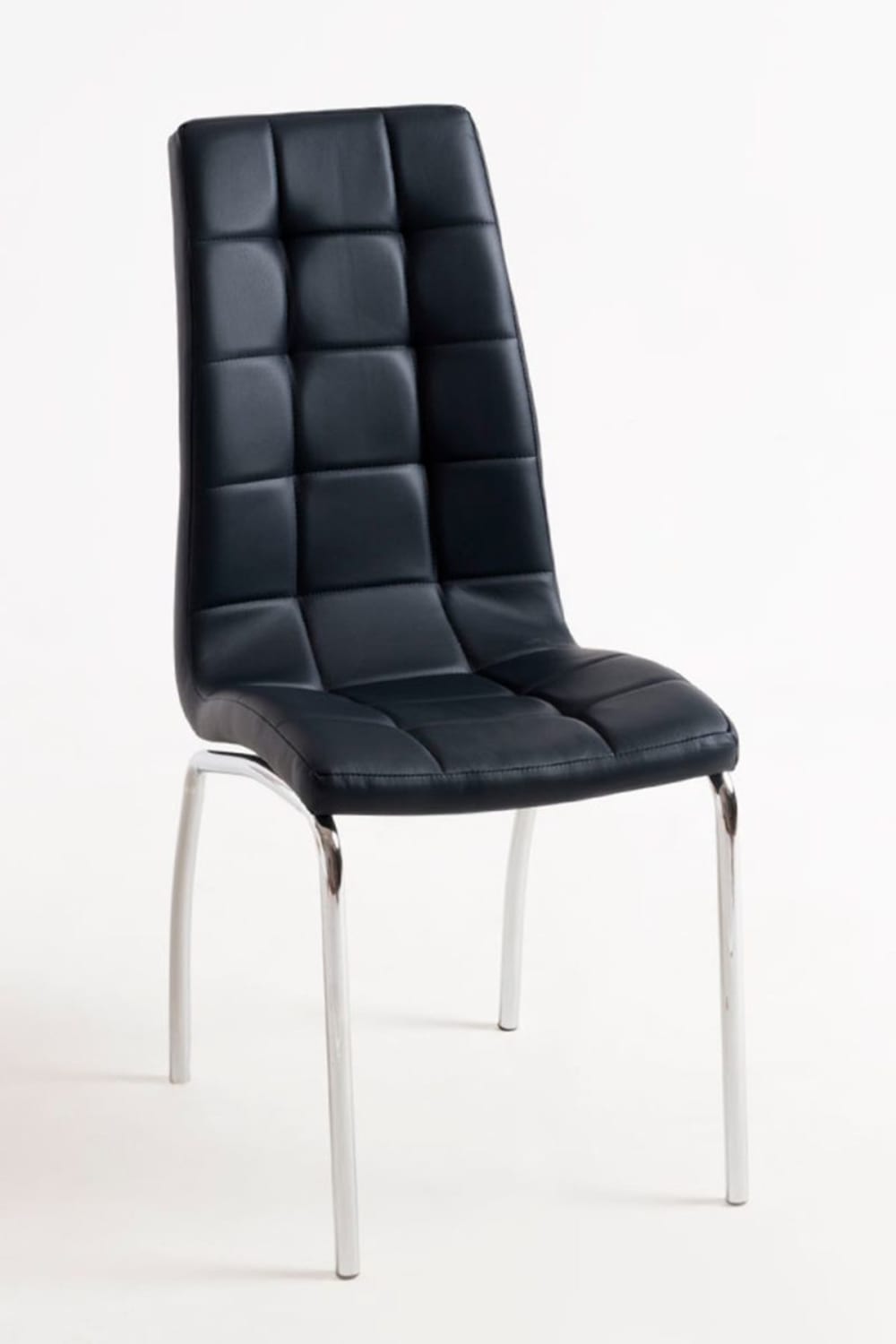 Pack 4 sillas color negro en polipiel - Maisons du Monde
