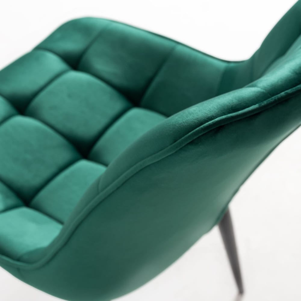 Silla en color verde de estilo con - Maisons du Monde