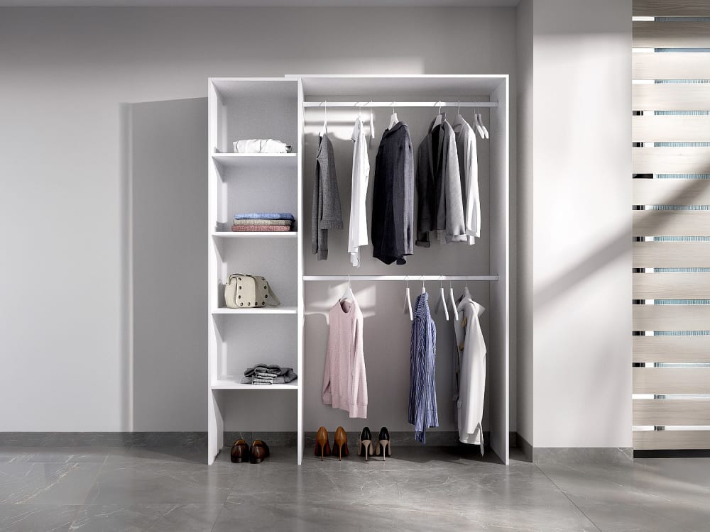 Vestidor 140-110cm blanco