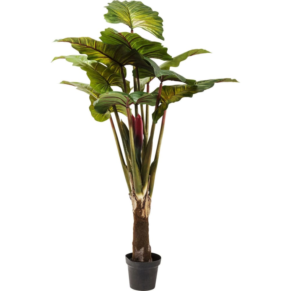 Planta artificial de polietileno y hormigón H160