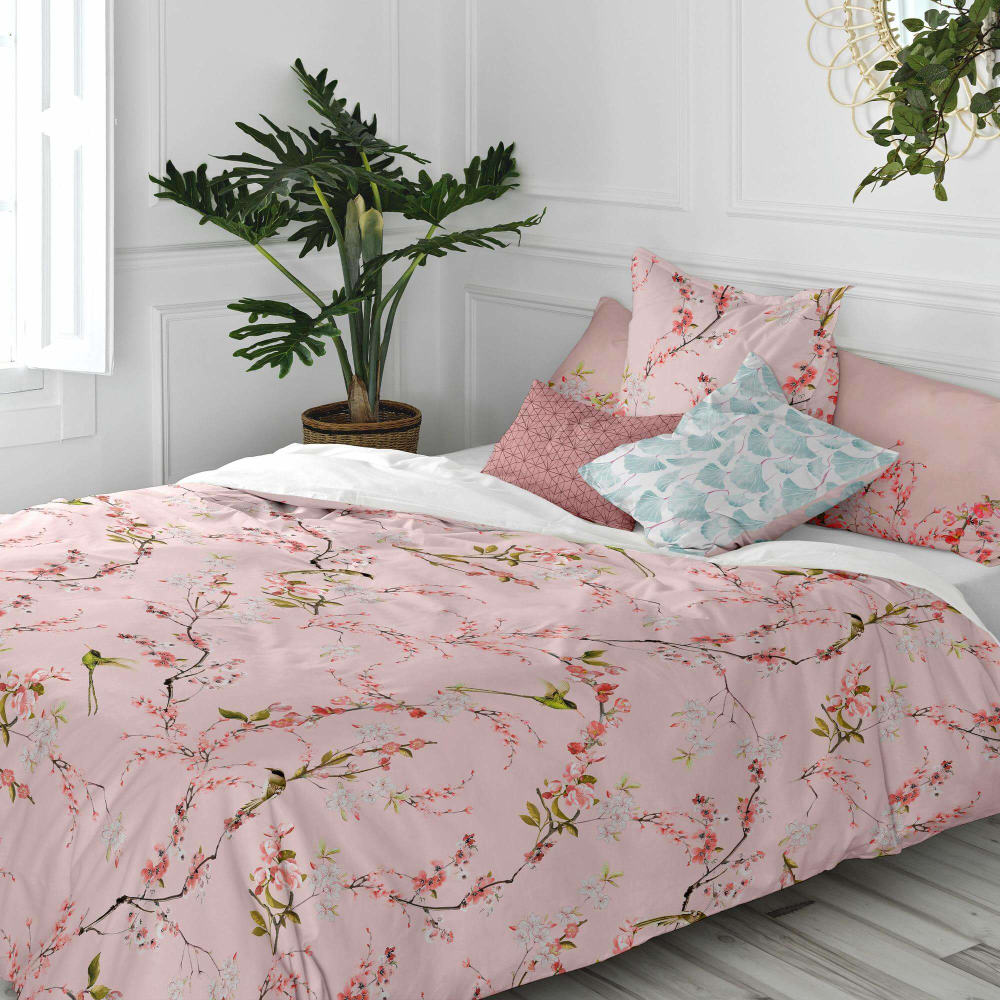 Happy Friday Bettbezug aus 100% Baumwolle 260x240 cm style modern Mehrfarbig Öko-Tex Zertifikat Baumwolle