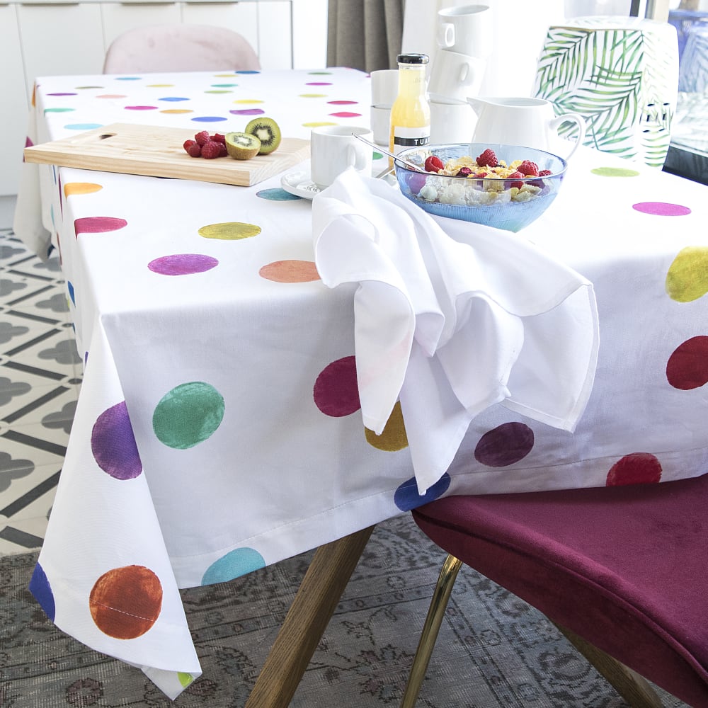 Nappe 100% Coton Multicolore 150x250 cm
