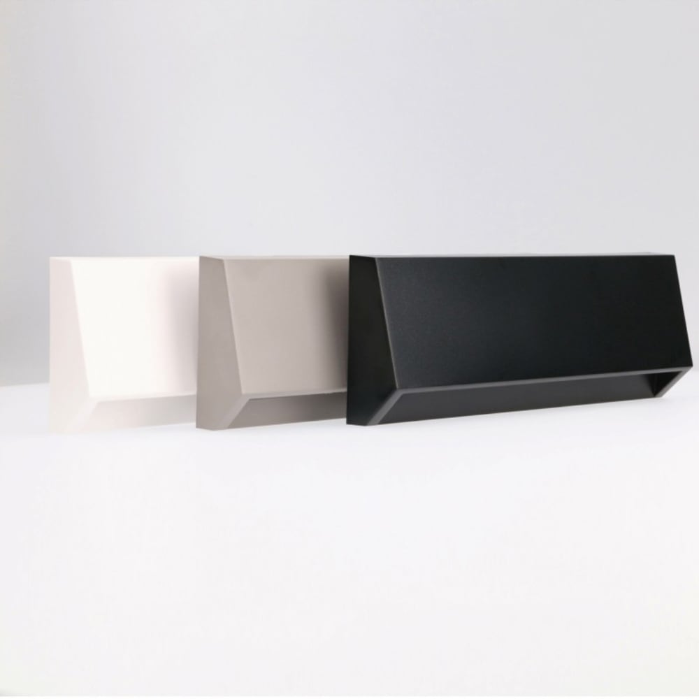 Applique d'extérieur LED en plastique noir 10cm - Maisons du Monde