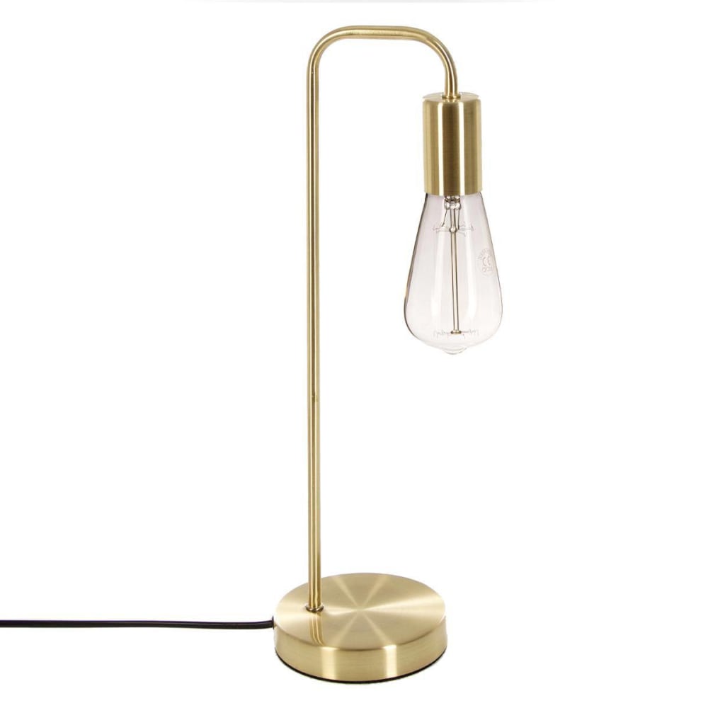 Lampe à poser en métal doré — vue 3