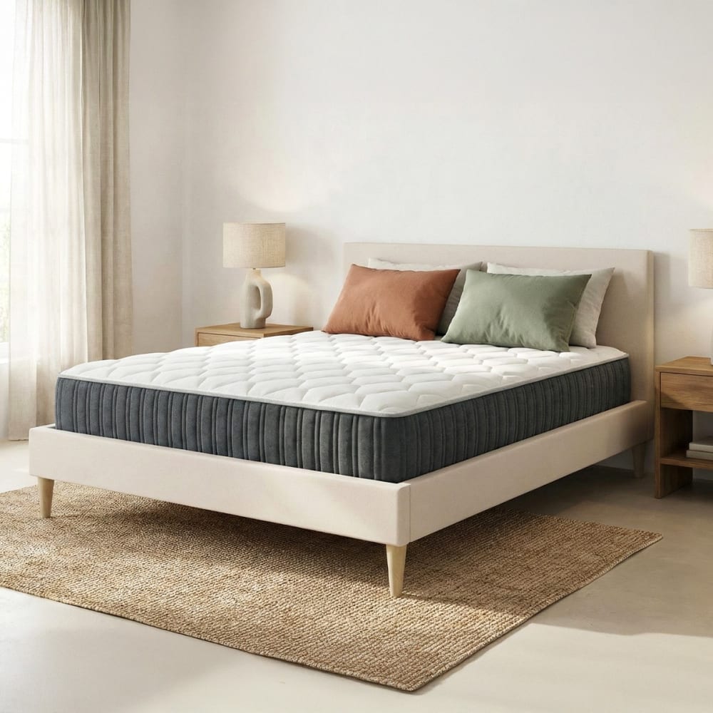 Matelas 160x200 mémoire de forme - mousse ergo hr - Maisons du Monde