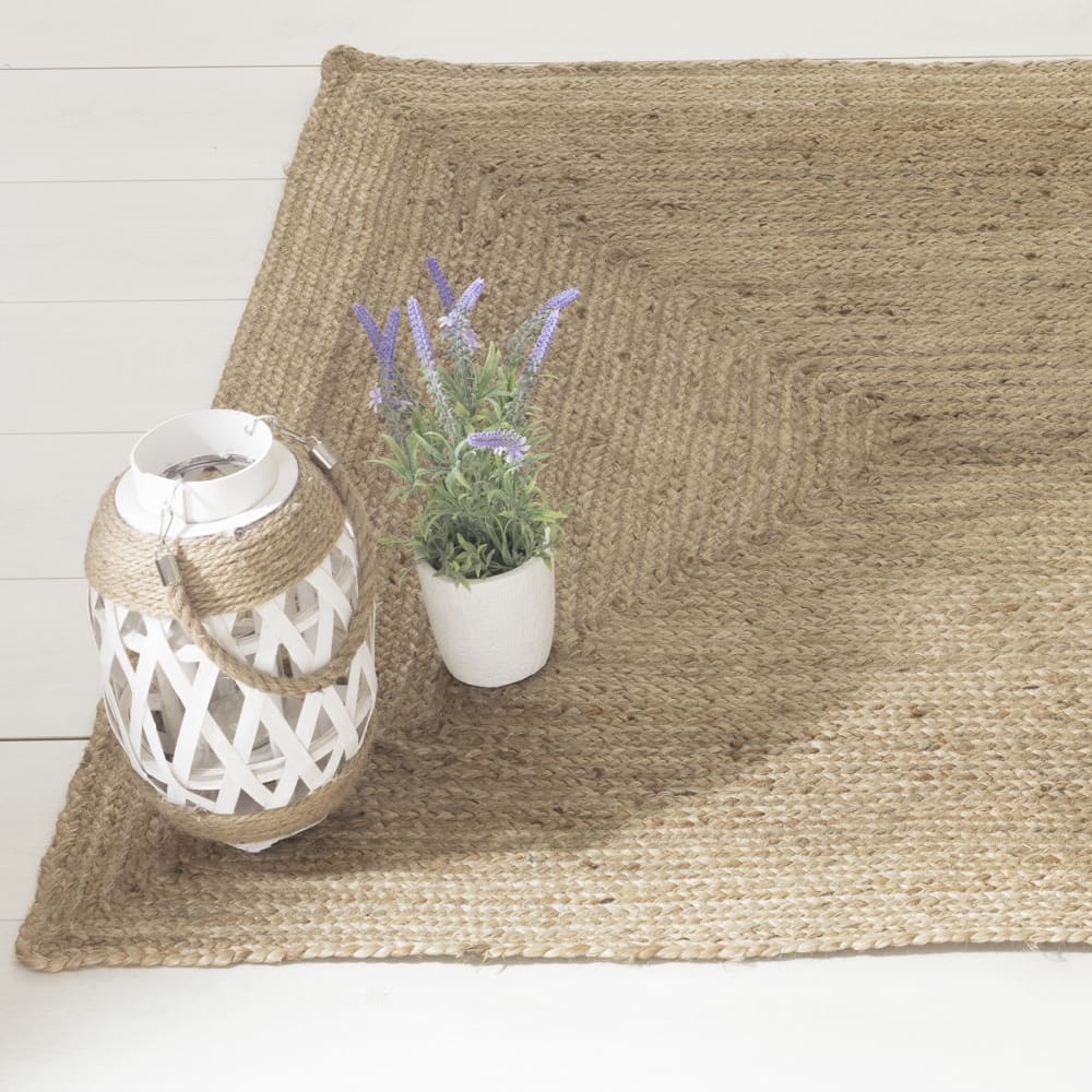 Alfombra rectangular de yute - Maisons du Monde