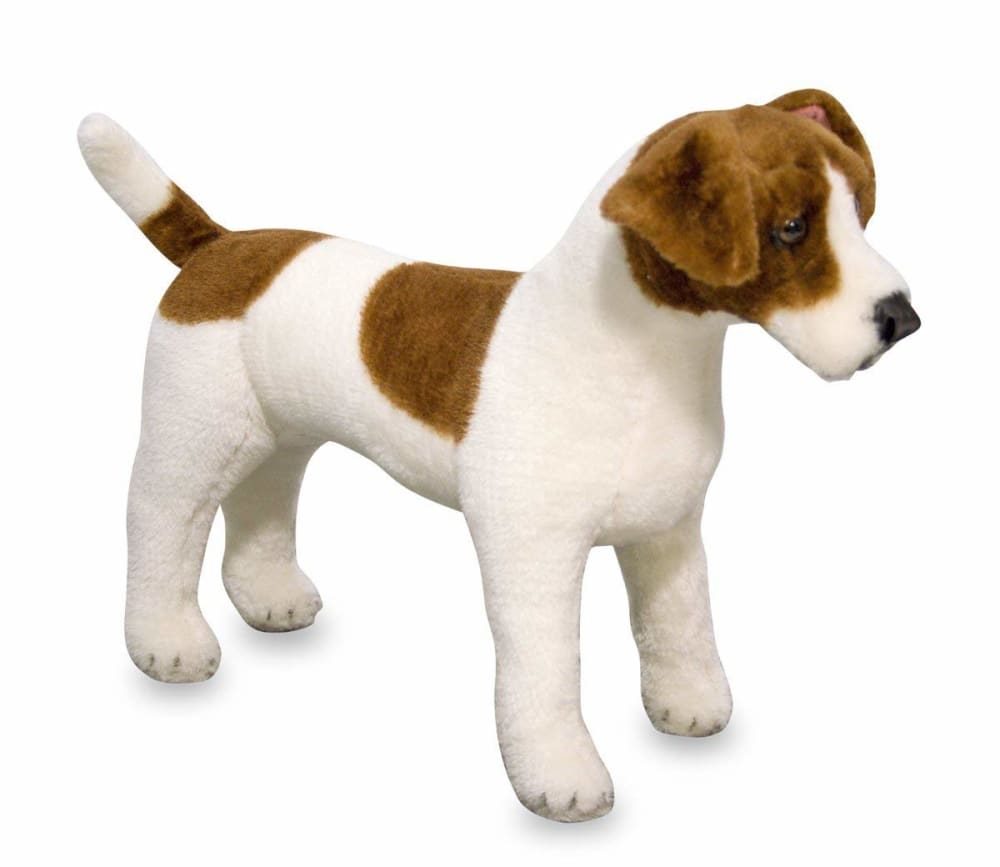 Melissa & Doug Peluche jack russell Marron Pes - Polyester - 50x27x15cm
