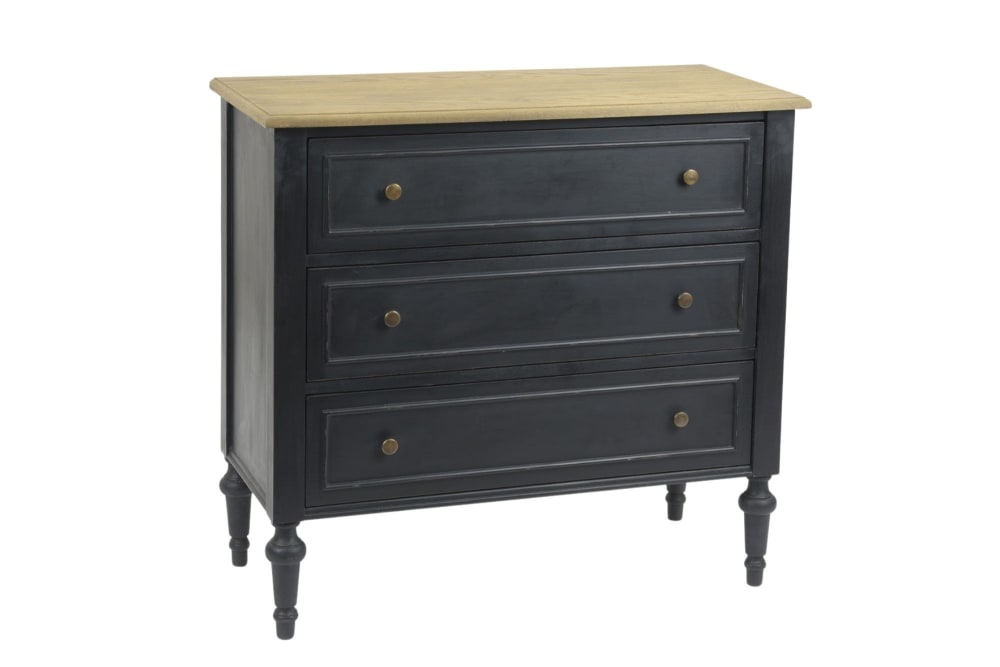 Commode en bois 3 tiroirs