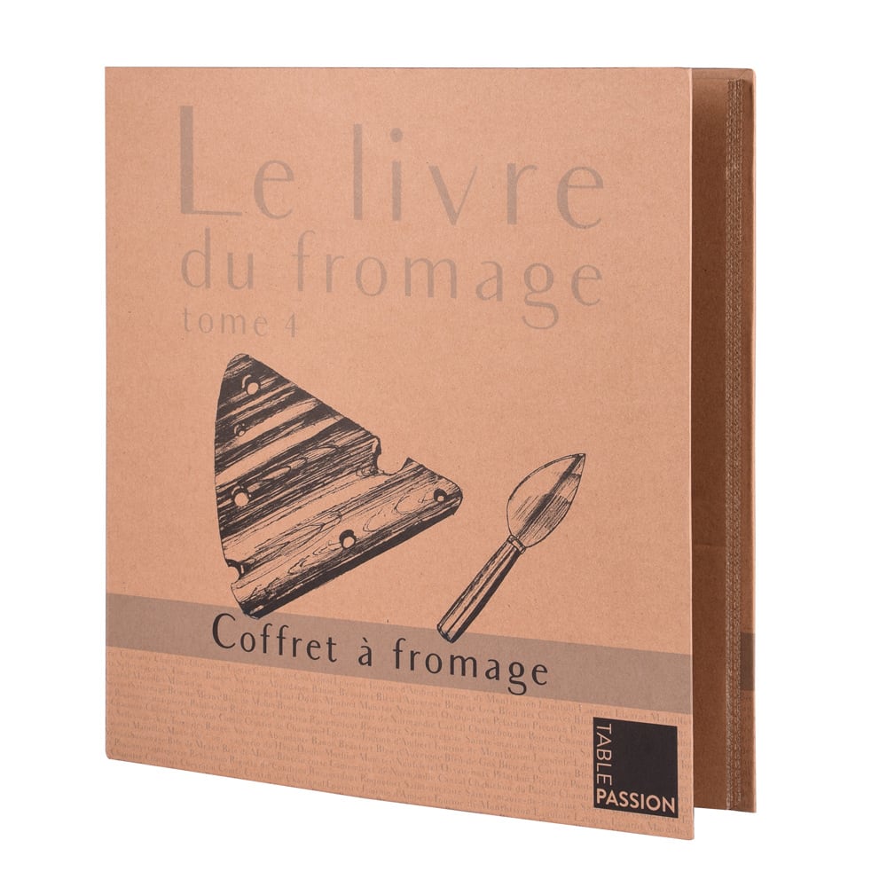 Coffret à   2 pièces ( plateau + couteau ) marron en bois - Maisons du Monde