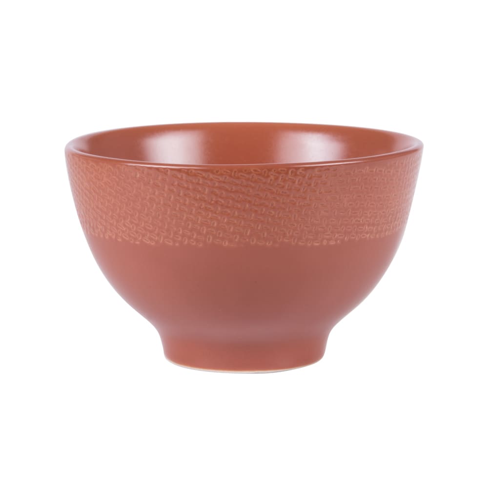 Lot de 6 mini bols terracotta en grès 9,5 cm Lot de 6 mini bols terracotta en grès 9,5 cm