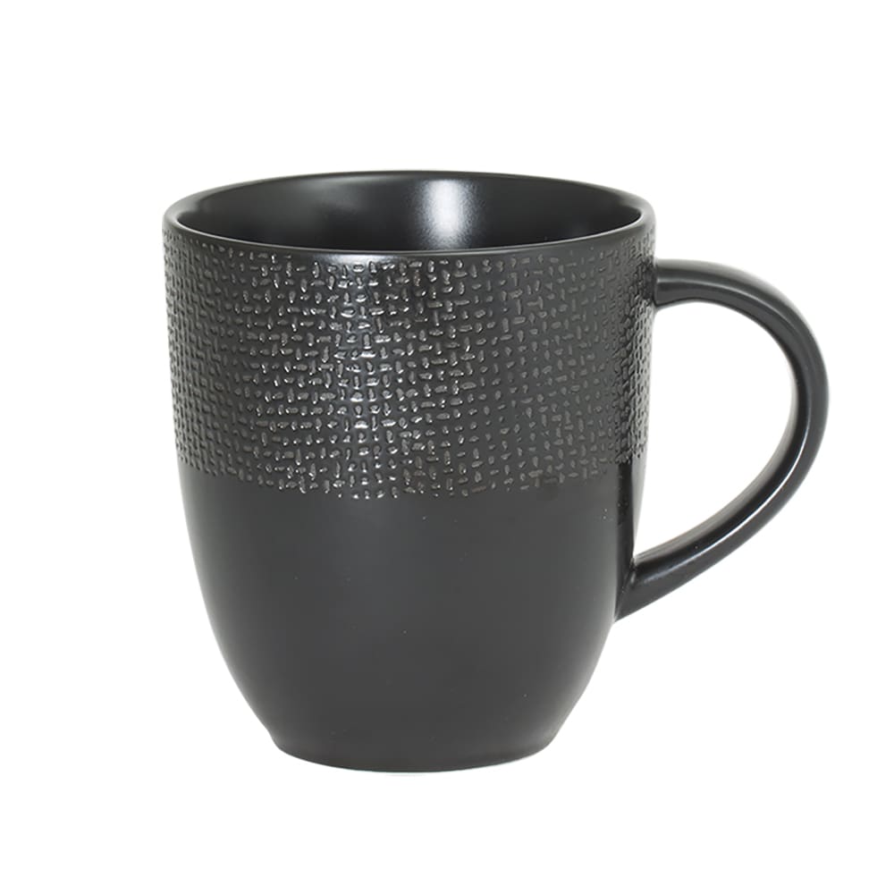 De 6 mugs vésuvio 30 cl (lot noirs en grès De 6 mugs vésuvio 30 cl (lot noirs en grès