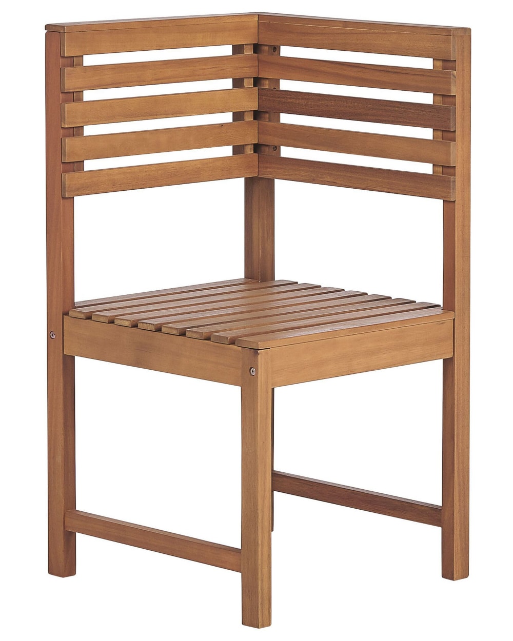 Garten-Eckmodul Aus Holz 92 Cm, Braun