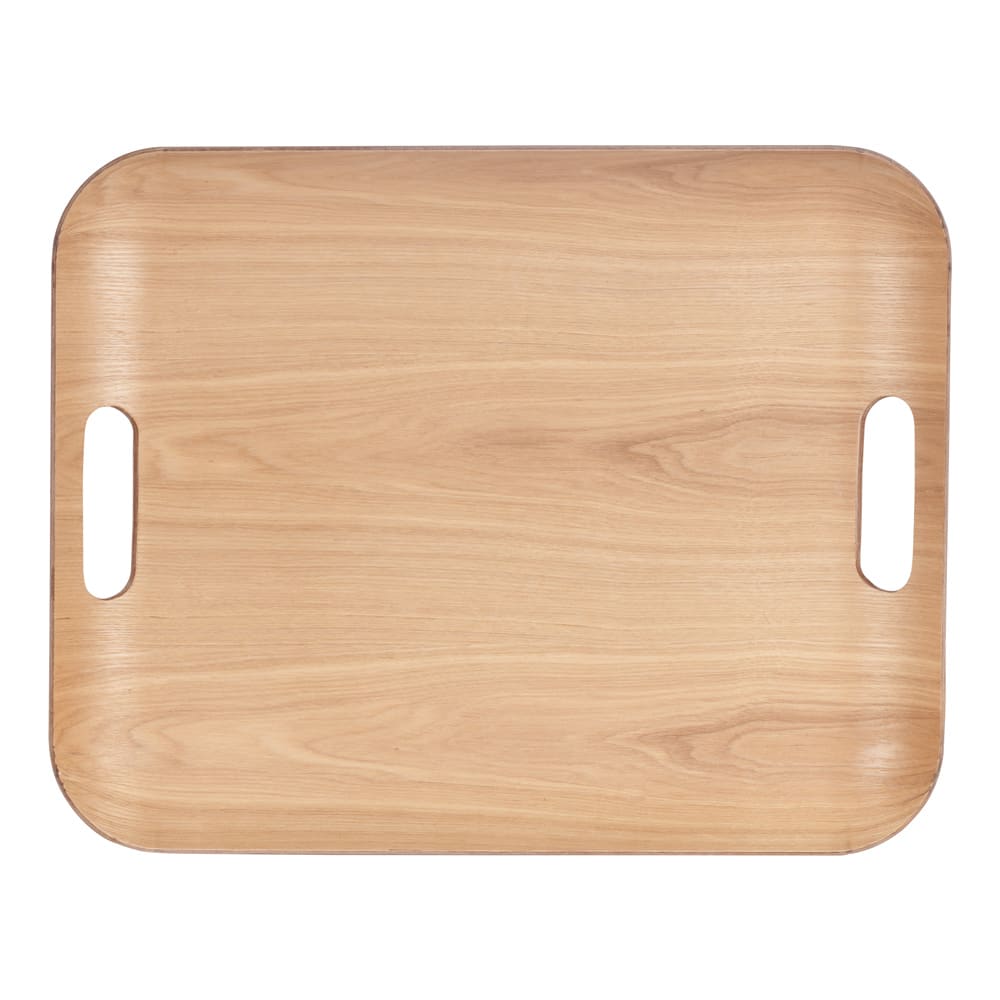 Plateau classic 45x36 cm naturel marron en bois