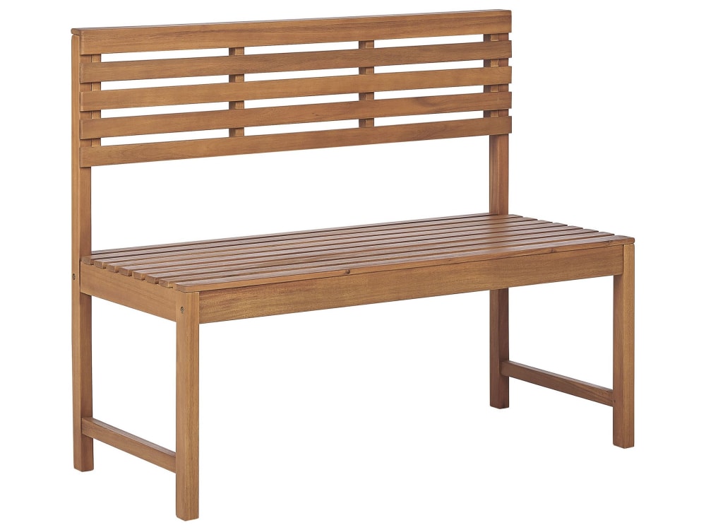 Banc de jardin 110 cm acacia marron