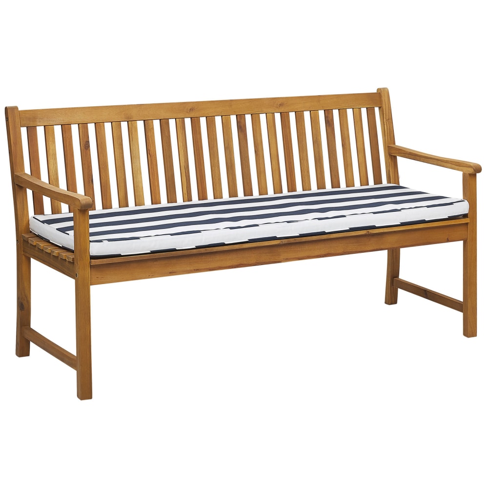 Banc en bois marron 3 personnes — vue 4