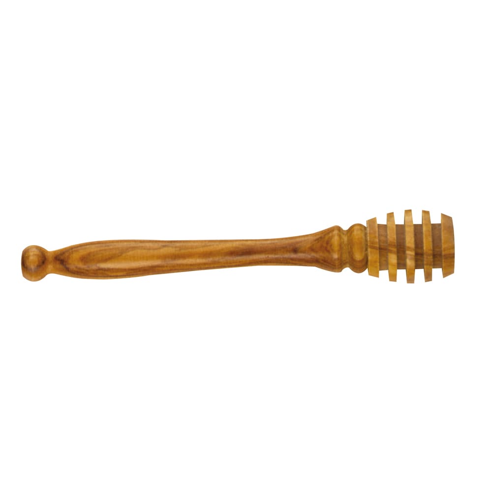 Cuillère à miel bois d'olivier marron