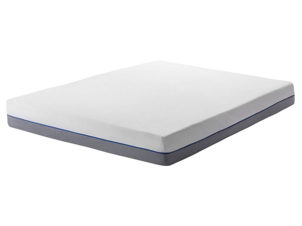 Beliani Matratze aus Schaumstoff 160x200, grau - -