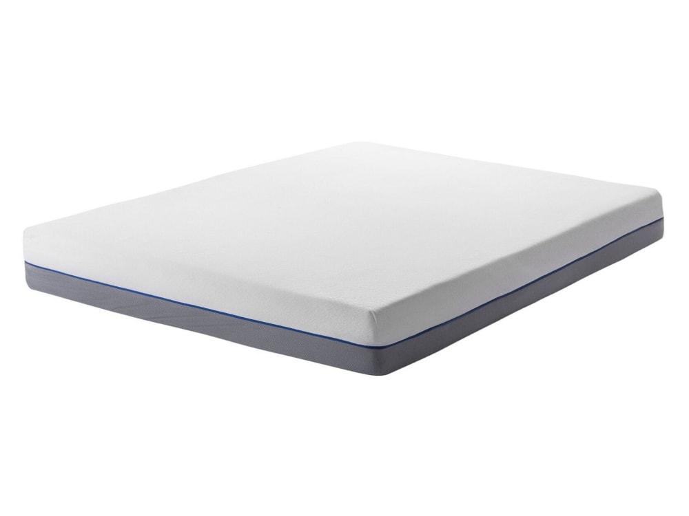 Beliani Matratze aus Schaumstoff 140x200, grau - -