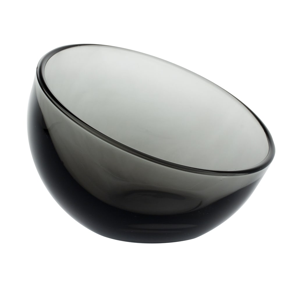 De 6 coupe  fumée 13 cl (lot gris en verre