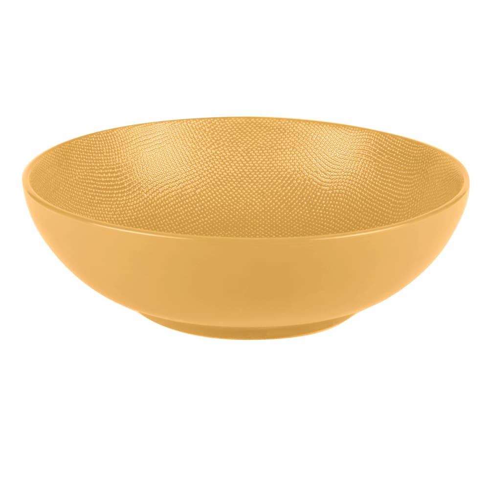 Saladier vésuvio safran 24 cm jaune en grès