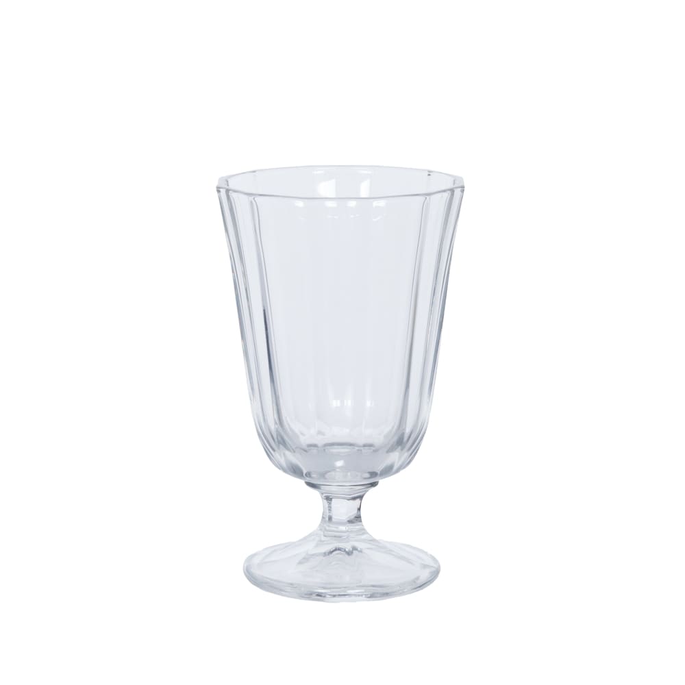 Boîte de 6 verres à pied ana 19 cl transparent / cristal
