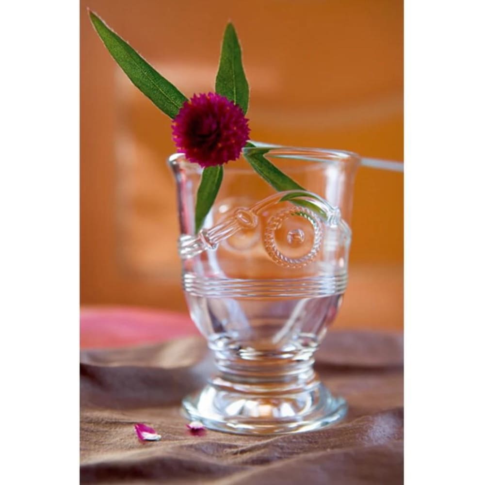 Lot de 6 gobelets   22 cl  transparents / cristal en verre - Maisons du Monde